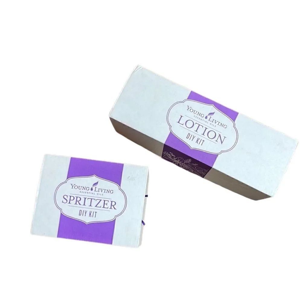 Young Living DIY Kits for Lotion and Spritzers OPENED